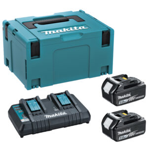MAKITA POWER SOURCE KIT(3 PIN)BL1850B X 2 DC18RD-5.0Ah