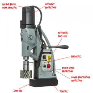 EUROBOOR MAGNETIC DRILL 100MM W/THRDNG