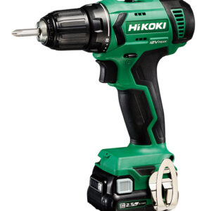 HIKOKI 12V CORDLESS DRIVER DRILL,1.2KG,2.5Ah Li-Ion BATTERY