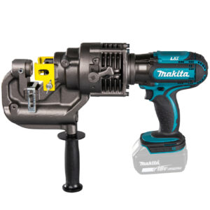 MAKITA CORDLESS HOLE PUNCHER FOR 18V LXT 150MM WITH BATTERY AND CHARGER KIT