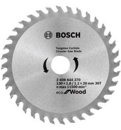 BOSCH ECO FOR WOOD CIRCULAR SAW BLADE 7" X 20 H