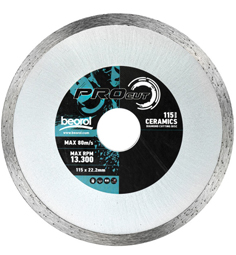 BEOROL DIAMOND CUTTING BLADE CERAMIC 115MM