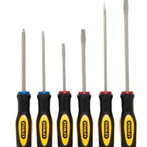 STANLEY SCREW DRIVER SET - 6 PCS