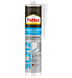 PATTEX SILICON GP SL212 BLACK 280ML #250
