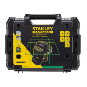 STANLEY¬Æ FATMAX¬Æ 35/50 m X3G GREEN BEAM MULTI-LINE LASER LEVEL