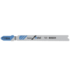 BOSCH T 118 A BASIC FOR METAL JIGSAW BLADE