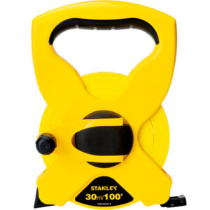 STANLEY OPEN CASE FIBERGLASS LONG TAPE 30M