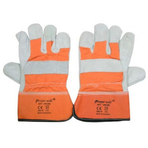 COOPERWELD LEATHER RIGGER GLOVES - ORANGE