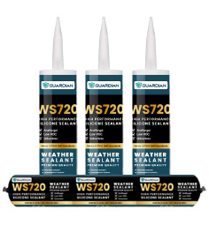 GUARDIAN WS 720 WEATHER PROOFING SILICON SEALANT WHITE