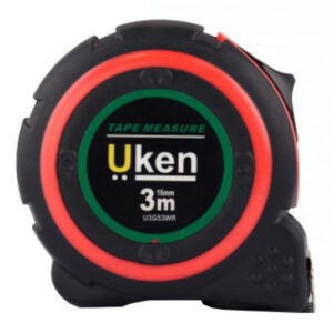 UKEN MEASURING TAPE 3 MTR (16MM) RUBBER
