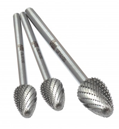 UKEN TUNGSTEN CARBIDE 12X25X6MM (100MM LONG) ROUND EE (TREE REDUCED)