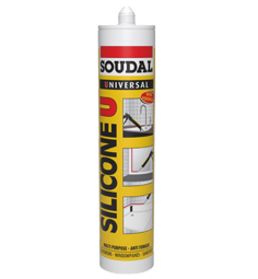 SOUDAL SILICONE GREY 280 ML