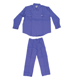 UKEN PANT SHIRT 100% COTTON - LIGHT BLUE COLOR(XL)