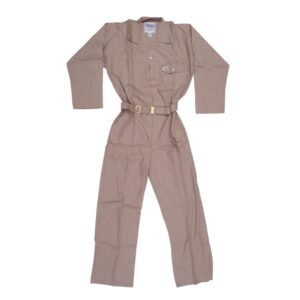 UKEN COVERALL 65/35 BEIGE MEDIUM