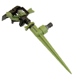 BEOROL PLASTIC PULSATING SPRINKLER WITH 3/4" TOOL ADAPTOR