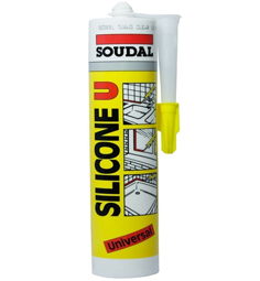 SOUDAL SILICONE WHITE 280 ML