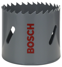 BOSCH BI-METAL HOLE SAW FOR ROTARY DRILLS/DRIVERS, FOR IMPACT DRILL/DRIVERS-57MM