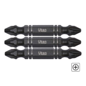 SCREW BIT DOUBLE END IMPACT 10PCS/SET PH2X65MM UKEN