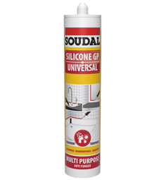 SOUDAL SILICONE GP WHITE 280ML # 137645