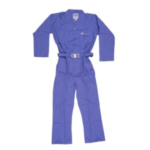 UKEN COVERALL100%COTTON LIGHTBLUE SMALL