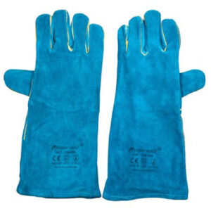 COOPERWELD GLOVES WELDING 16" LIGHT GREEN(Doz)