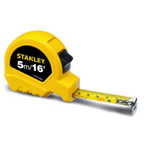 STANLEY GLOBAL SHORT TAPE 5M/16' X 19MM