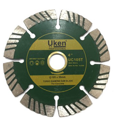 UKEN TURBO DIAMOND SAW BLADE 115MM
