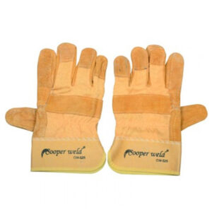 COOPERWELD GLOVES LEATHER YELLOW H/D