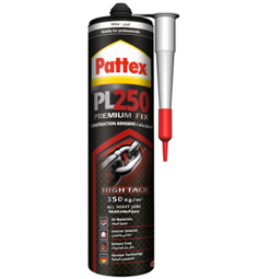 SILICON SEALANT WHITE H/D PL250 440G PATTEX