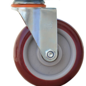 CASTER WHEEL PU 5" SWIVEL-UKEN