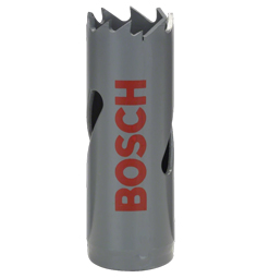 BOSCH BI-METAL HOLE SAW FOR ROTARY DRILLS/DRIVERS, FOR IMPACT DRILL/DRIVERS-19MM