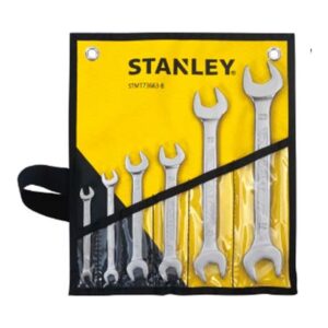 STANLEY DOUBLE OPEN END WRENCH SET 6PCS