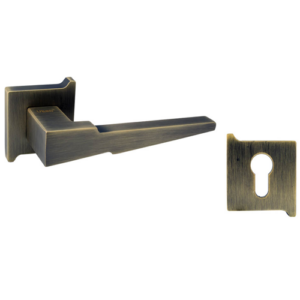 UKEN LEVER HANDLE W/ROSETTE PREMIUM - 141