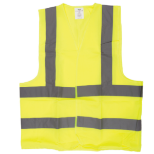 UKEN SAFETY JACKET GREEN FABRIC TYPE - LARGE