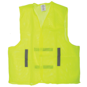 UKEN SAFETY JACKET GREEN MESH TYPE SMALL