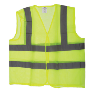 UKEN SAFETYJACKET GREENMESH -2"RELTR XXL